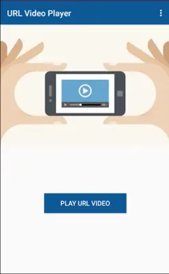 Url Video Player android App screenshot 1